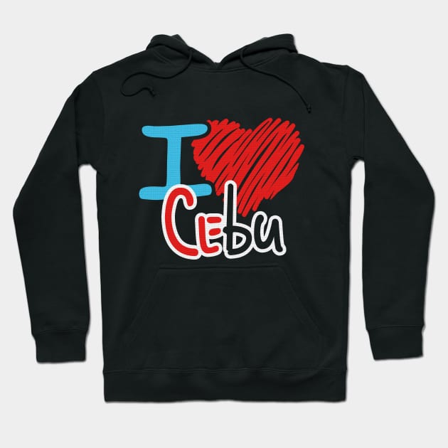 i love cebu Hoodie by ThyShirtProject - Affiliate